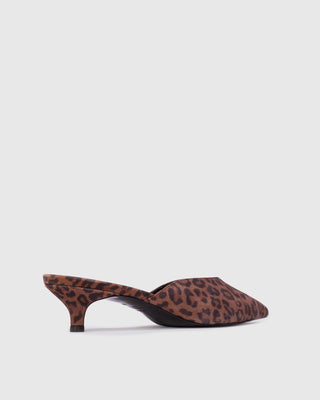 Black Suede Studio Sofia Mule