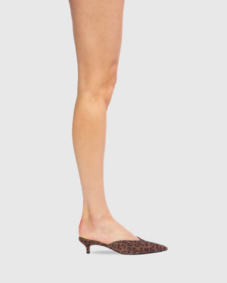 Black Suede Studio Sofia Mule