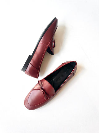 Black Suede Studio Maty Loafer