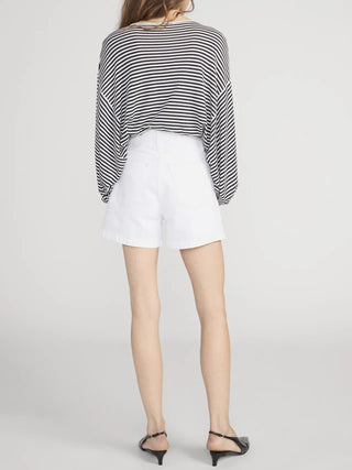 Frame The Striped Slouchy Sweater