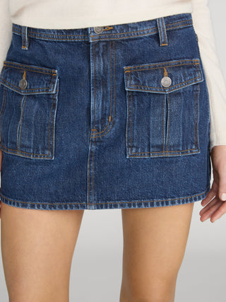 Frame Denim Utility Skirt