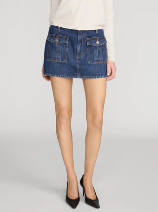 Frame Denim Utility Skirt