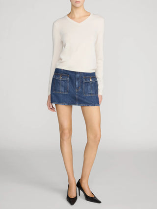 Frame Denim Utility Skirt