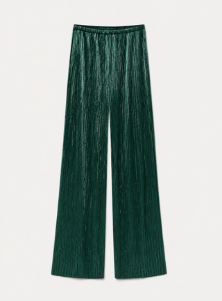 Forte Forte Silky Velvet Pleated Pants