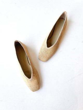 Black Suede Studio Ayra Flat