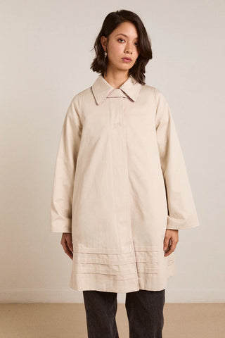 Damson Madder Mercedes Bow Trench
