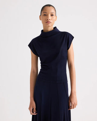TWP Funnel Neck Top