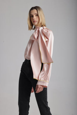 Lele de Baltzac Globe Satin Top