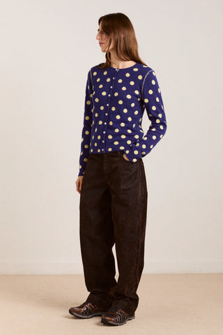 Damson Madder Tabitha Reversible Cardigan