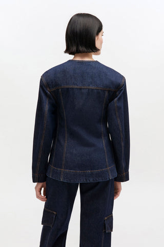 Ganni Denim Blazer