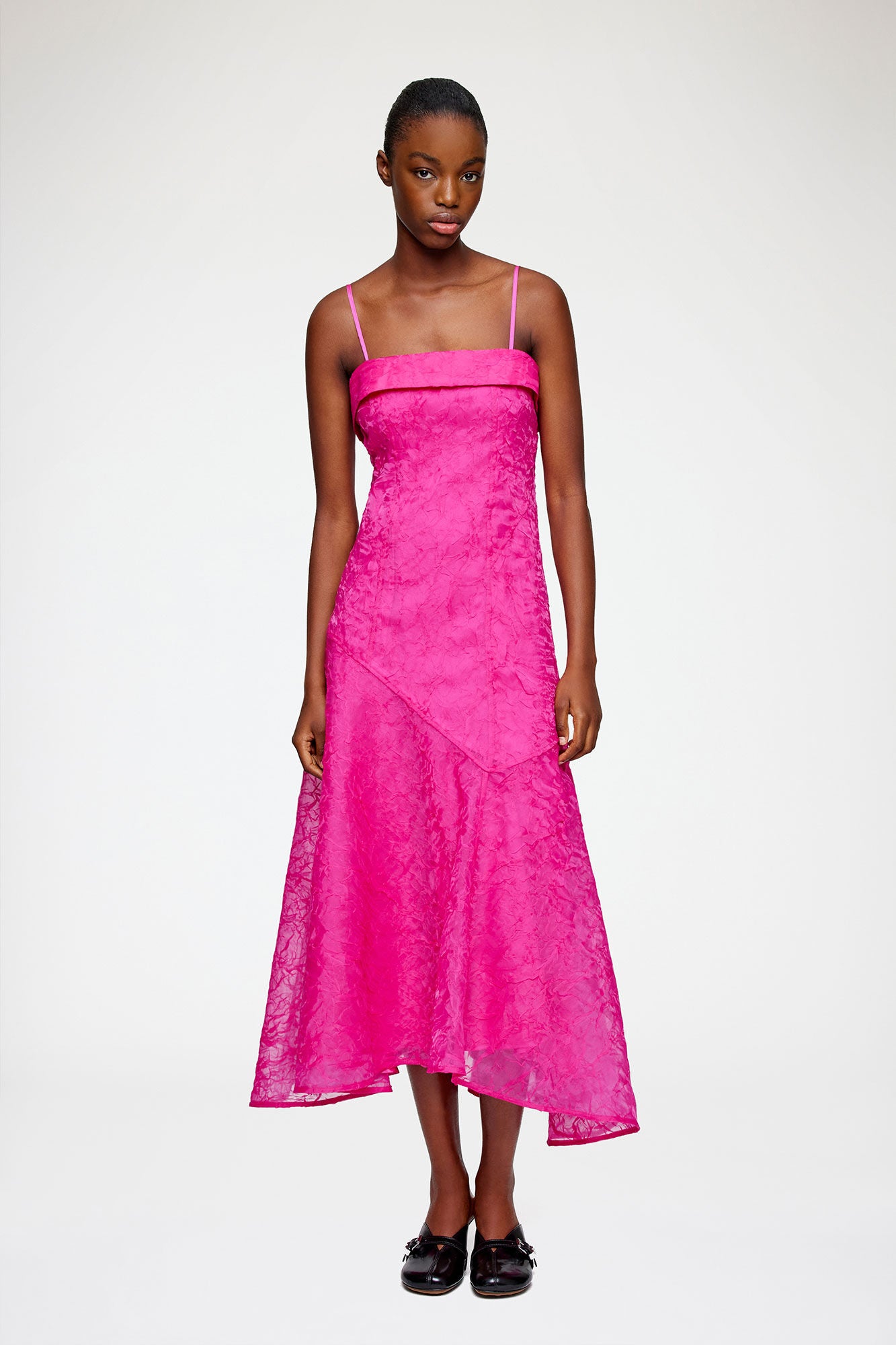 Ganni Shibori Organza Dress – Aria