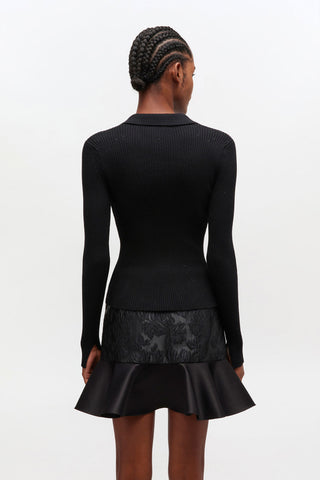 Ganni Fine Sequin Polo