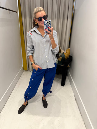 Tanya Taylor Margaux Cheetah Shirt