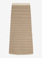 Parchment/Aged Bronze Stripe