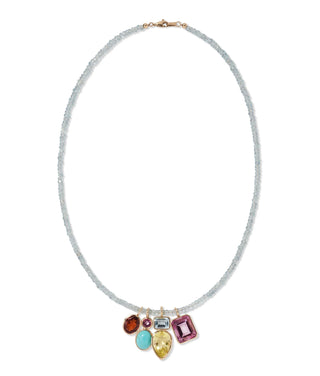 Lizzie Fortunato Oval 14k Gold Necklace Charm