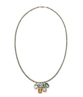 Lizzie Fortunato Singular Oval 14k Gold Necklace Charm