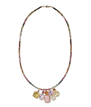 Lizzie Fortunato Oval 14k Gold Necklace Charm