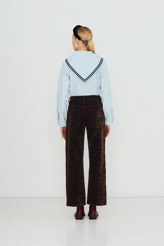 Tiny Big Sister Scarf Neck Blouse