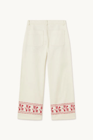 Tiny Big Sister Embroidery Jeans