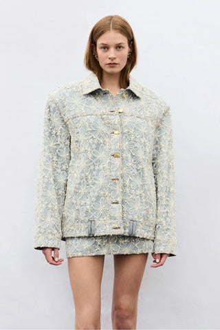 Aje Bloom Lace Jacket