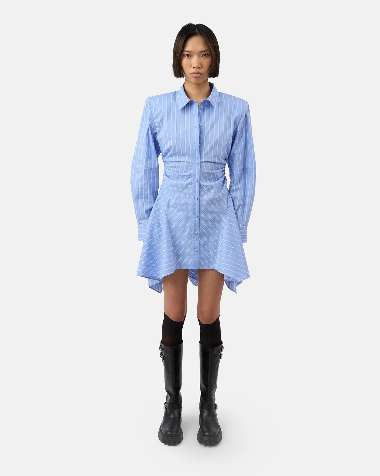 aknvas blue dress AKNVAS Ayla Dress in Baby Blue