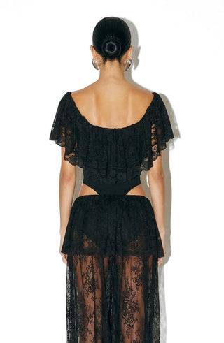 Ronny Kobo Rosette Bodysuit
