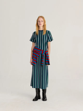 Bobo Choses Striped Jersey Dress