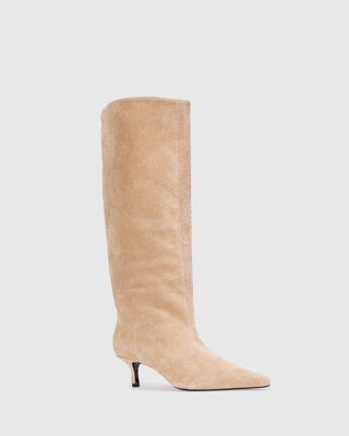 Black Suede Studio Sutton Boot