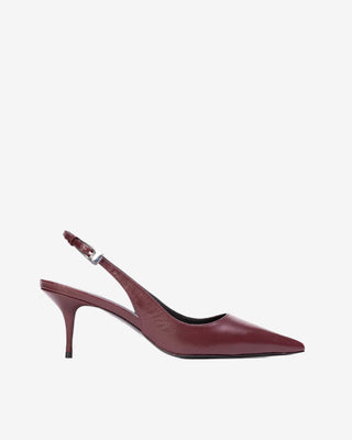 Black Suede Studio Branca Slingback