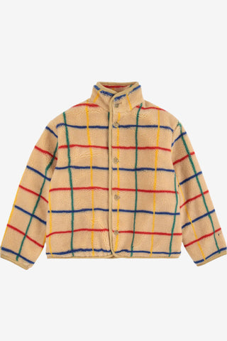 Bobo Choses Stripe Sheepskin Jacket