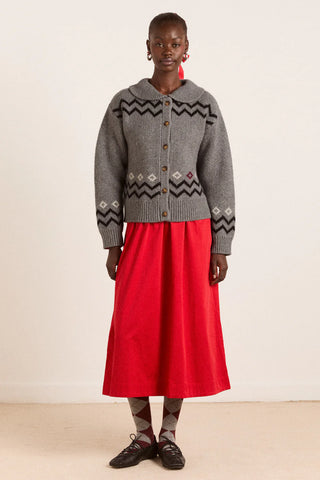Damson Madder Cecily Cardigan