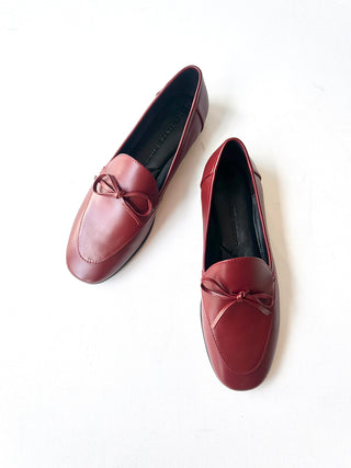 Black Suede Studio Maty Loafer