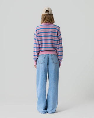 Guest In Residence Collegiate Stripe Polo