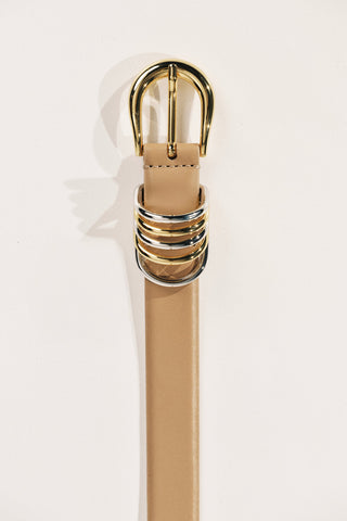 Déhanche Hollyhock Leather Belt