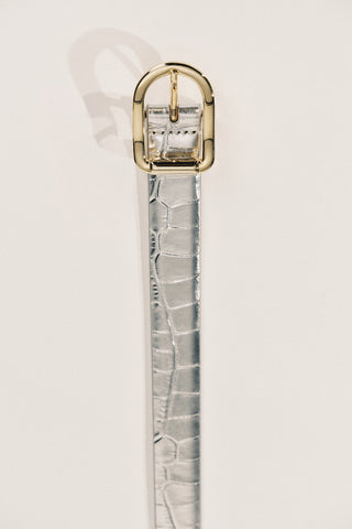 Déhanche Mija Mirror Croco Belt