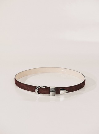 Déhanche Hollyhock Suede Belt