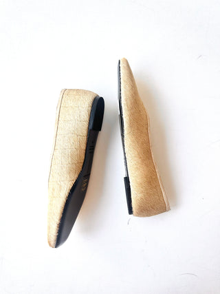 Black Suede Studio Ayra Flat