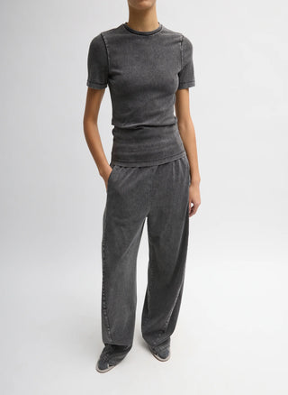 Tibi Stretch Denim Knit Winslow Pant