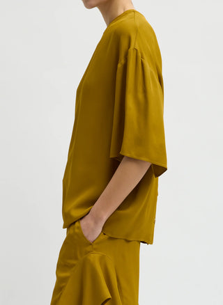 Tibi Easy Slit T-Shirt