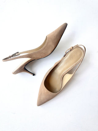 Black Suede Studio Branca Heel