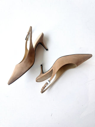 Black Suede Studio Branca Heel