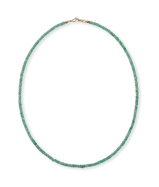Lizzie Fortunato Tiny Beaded 14k Gold Necklace