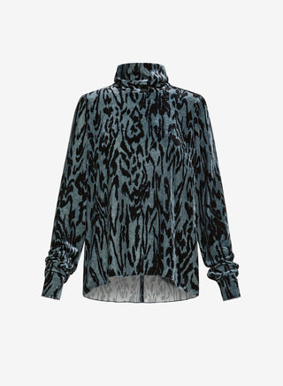 Forte Forte "Moiree" Velvet Shirt