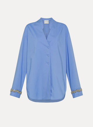 Forte Forte Embroidered Cuff Shirt