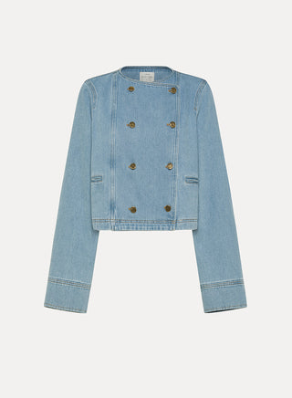 Forte Forte Denim Double Breasted Jacket