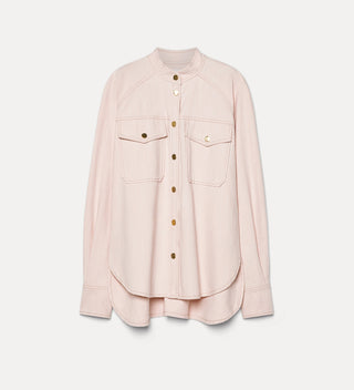 Forte Forte Mandarin Collar Shirt