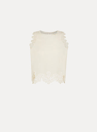 Forte Forte Lunamaris Embroidery Top