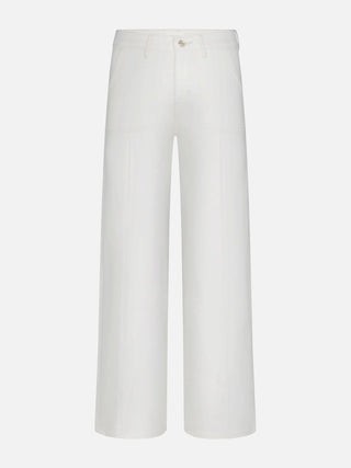 Frame Le Slim Palazzo Pintuck Pocket