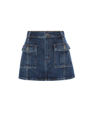 Frame Denim Utility Skirt