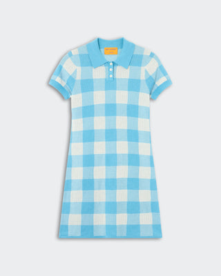 Guest In Residence Gingham Polo Dress